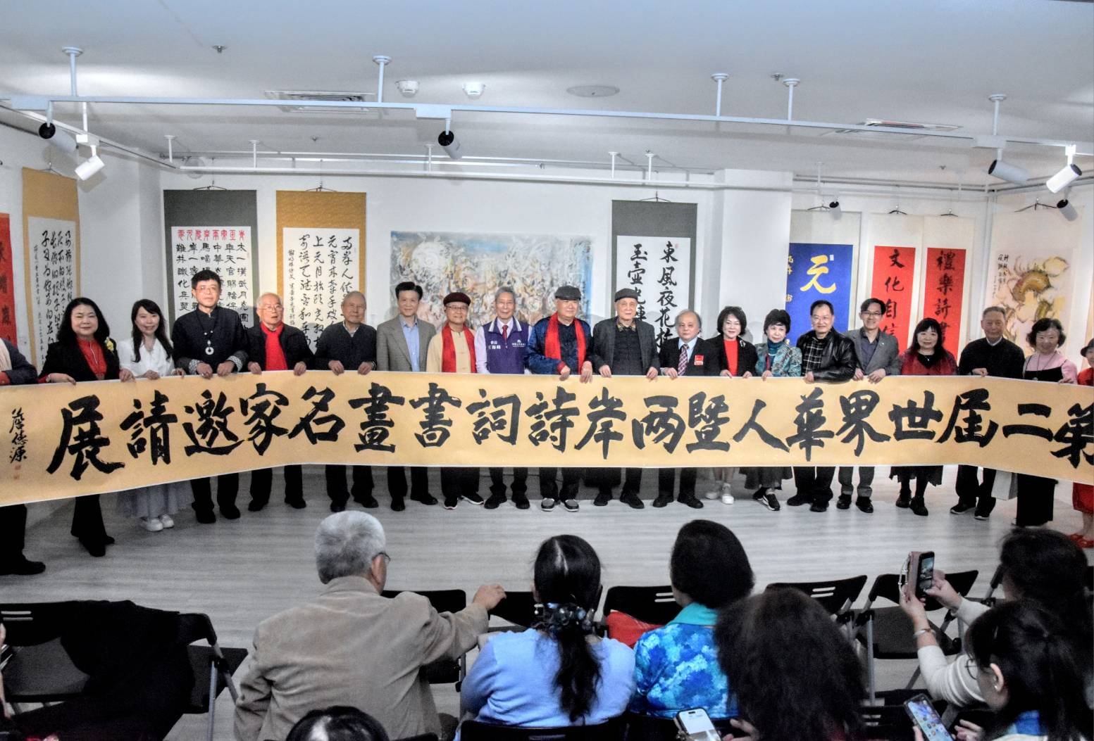 中華詩詞藝術協會表示,未來將持續推動高規格藝文交流平台,透過詩詞感召與筆墨對話,為兩岸關係注入更多理解與善意。圖/謝明輝提供