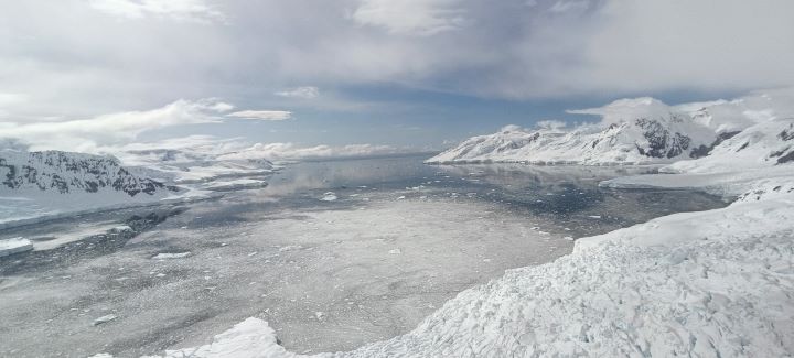 南極冰原景觀。圖/勁旅遊提供
