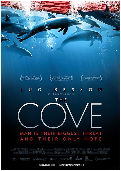 2009年紀錄片《血色海灣》（The Cove）讓世界看見日本和歌山縣太地町港的海豚驅獵。圖/取自網路