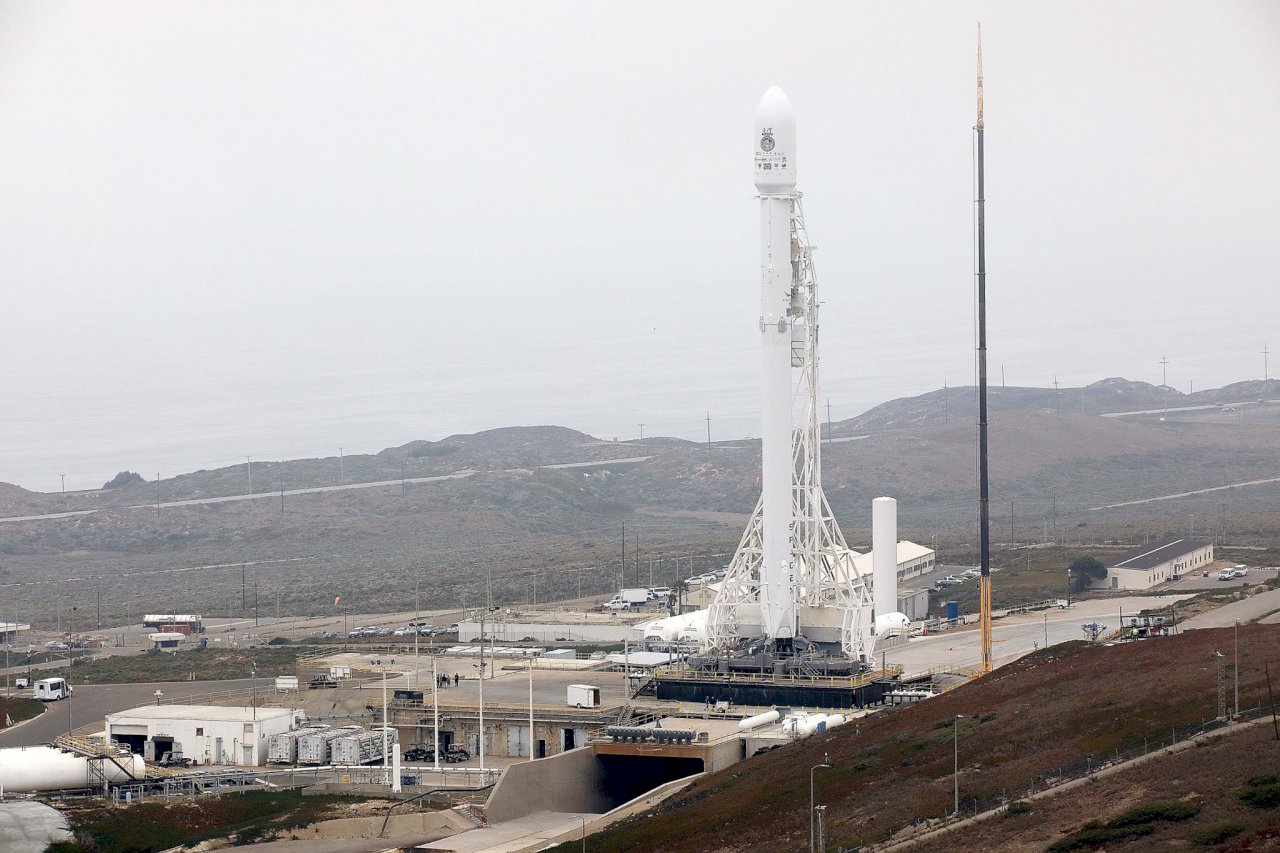 圖為福衛5號，這是第一顆台灣自主開發的衛星。取自蔡英文臉書