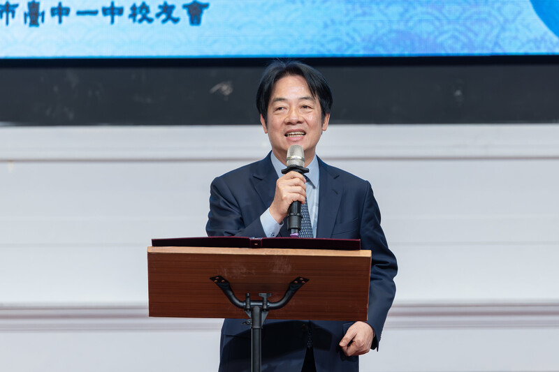 根據美麗島電子報今日最新民調顯示，賴清德（圖）的執政表現滿意度出現「死亡交叉」，以47.3％不滿意微幅領先47.1％滿意。圖／中央社