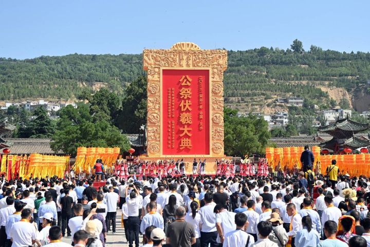 銘記歷史根脈 兩岸共祭「人文始祖」伏羲