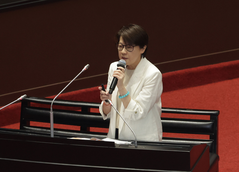 國會改革覆議失敗，民眾黨團副總召黃珊珊提議：民進黨可再提修法版本。圖/中央社