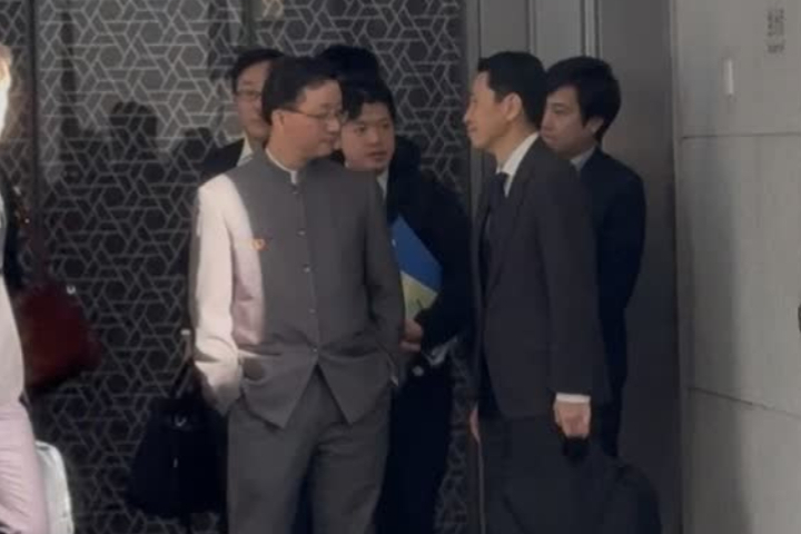 陸司長手插口袋送客　日抗議媒體拍攝未先協調