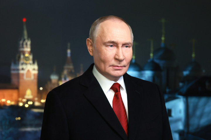 俄羅斯總統普丁發表新年談話　稱有信心在烏克蘭戰爭取勝