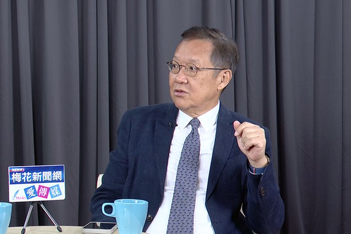 前駐紐西蘭代表介文汲。圖/記者蔡昕蓉攝