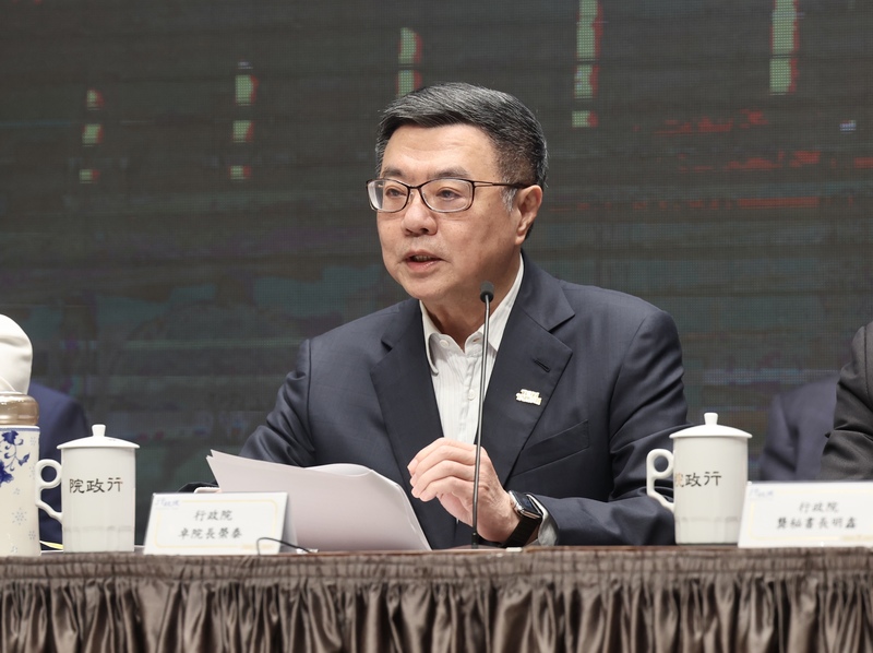 行政院6日緊急邀各在野黨出席7日下午2點舉行的朝野協商，共商美國總統川普提出的關稅政策，除民進黨外，藍白都表態出席。圖／中央社 