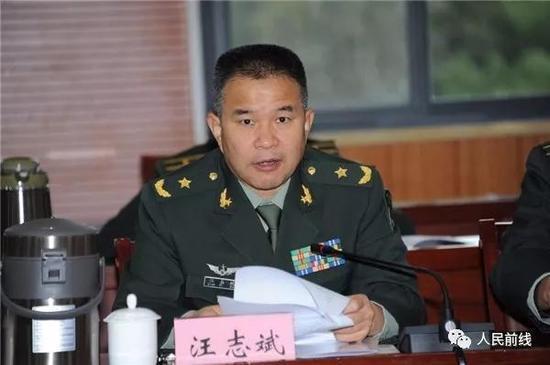 火箭軍原紀檢委書記汪志斌,同樣因違紀違法被拔除官銜及人大代表職位。圖/取自人民前線