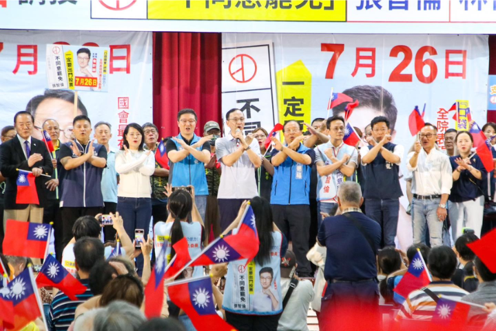 憂一黨獨大 國民黨反罷免總動員 韓國瑜馬英九蔣萬安齊挺賴士葆