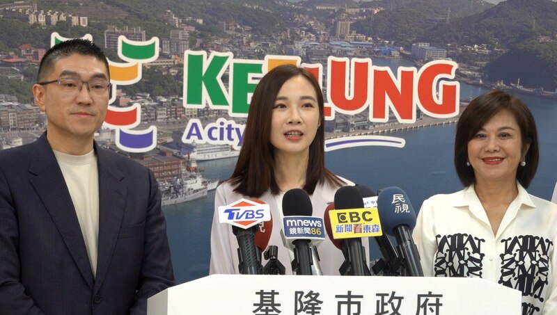 民眾黨前立院黨團副主任兼發言人楊寶楨加入基隆市政府擔任「2024基隆政策推廣大使」。圖/中央社