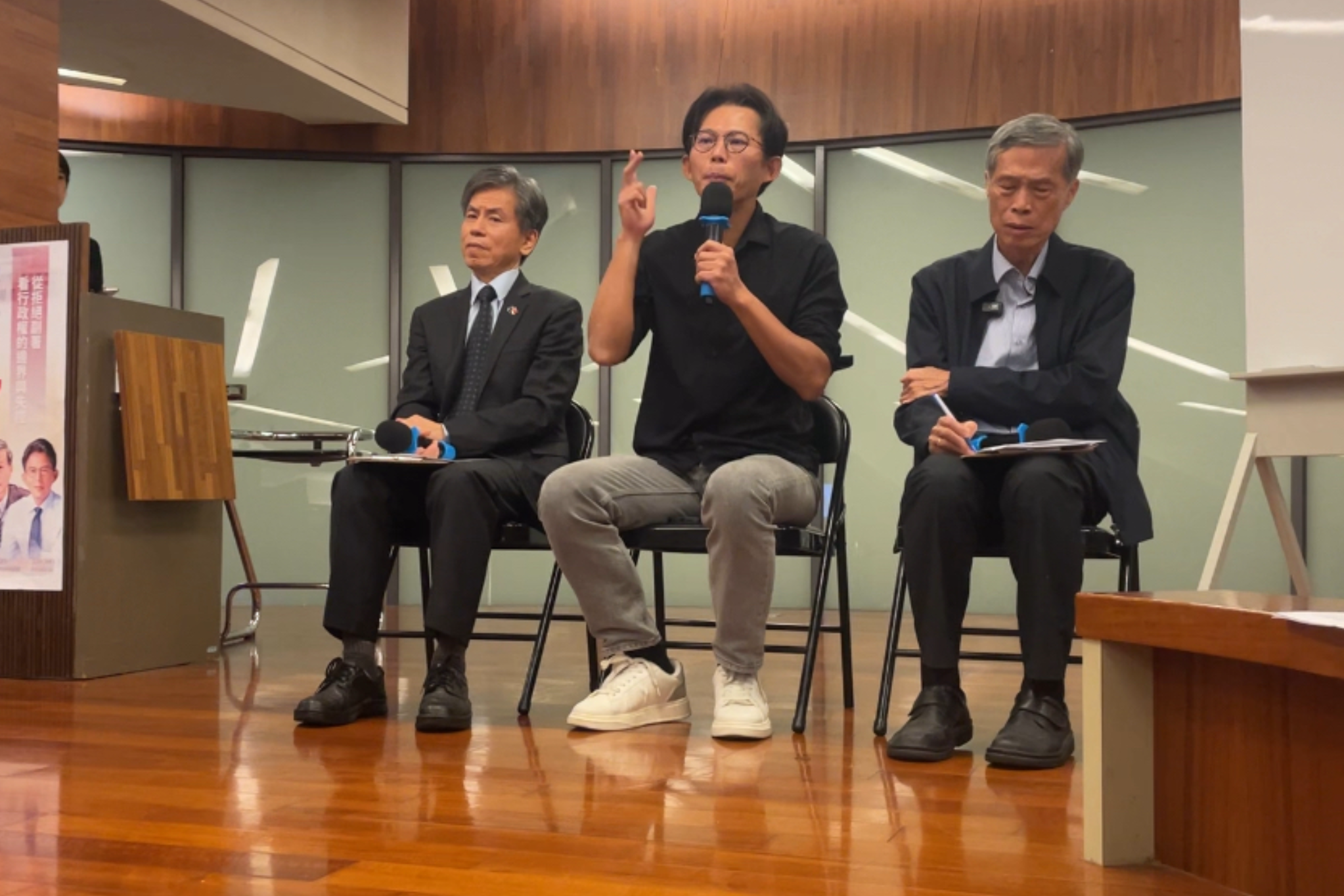 【有片】批五位大法官成「綠色獨夫」　黃國昌：他們認為其他三位大法官是雜質