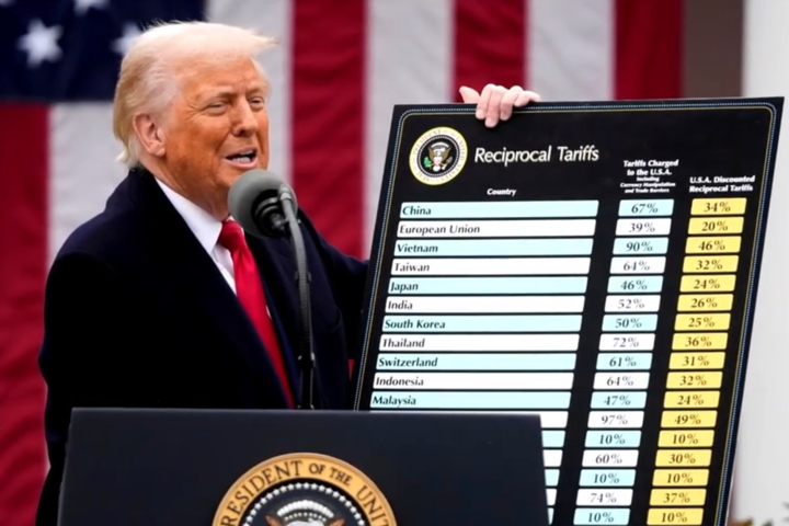 關稅收入可觀　川普宣稱每人將發放至少2000美元「紅利」