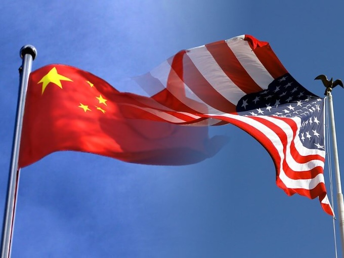 美國與大陸爭霸，圖為示意圖。圖/中央社