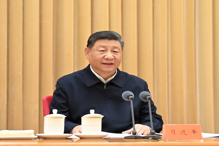 大陸國家主席習近平4月8日至9日召開中央周邊工作會議。圖/取自新華社