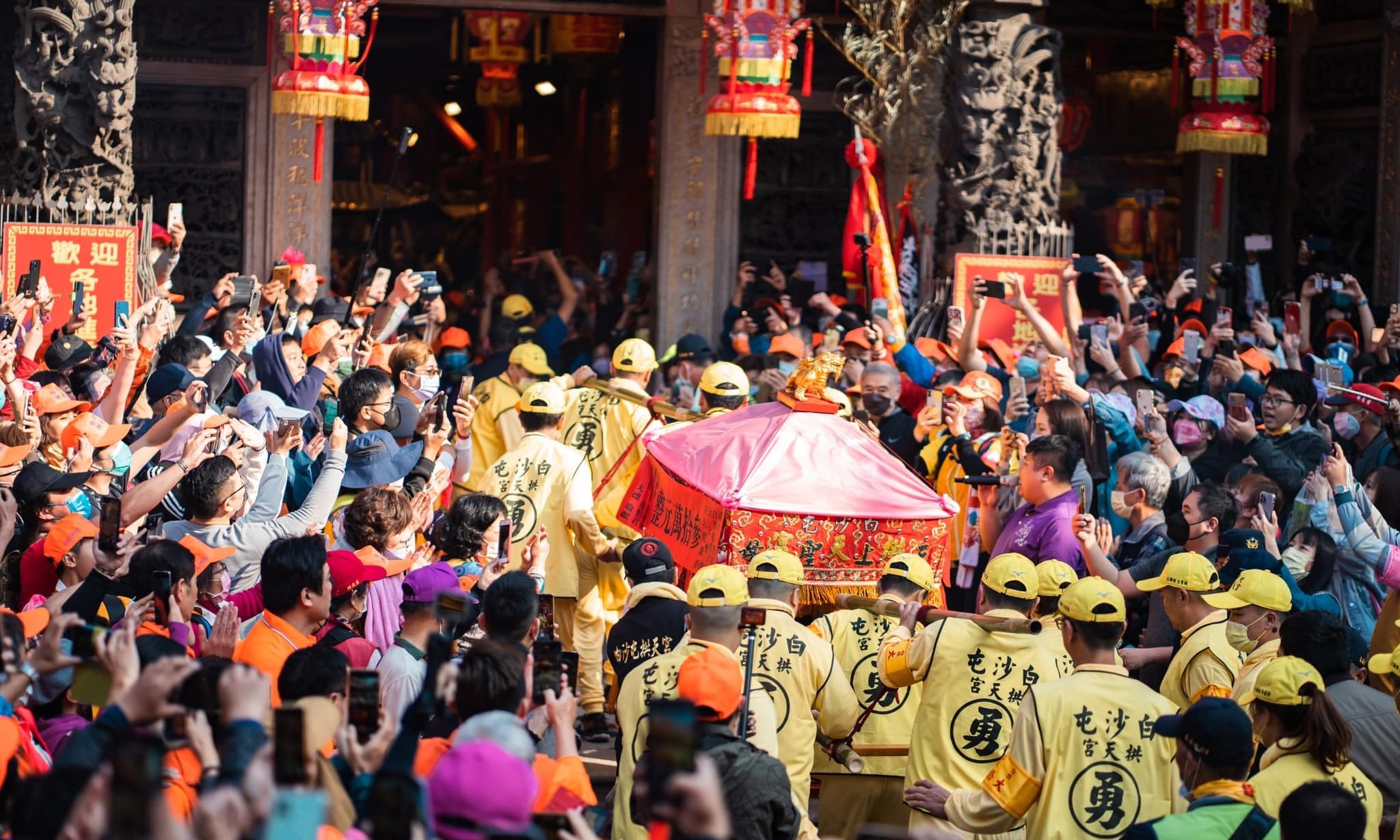33萬信眾追隨「粉紅超跑」！白沙屯媽祖5/1起駕 苗栗同時大交管
