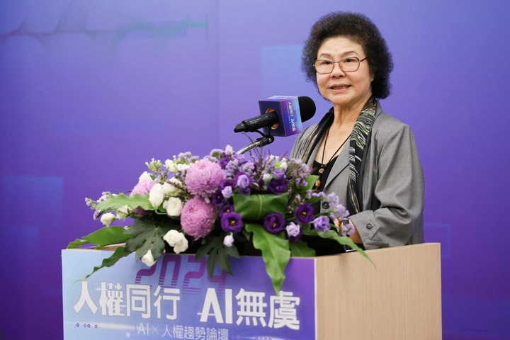 監察院長陳菊。資料圖片，取自陳菊《臉書》官方粉專