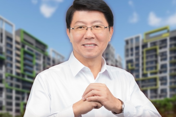 國民黨立委謝龍介（圖）在台南市長選舉的支持度近來扶搖直上。圖/取自謝龍介＿臉書