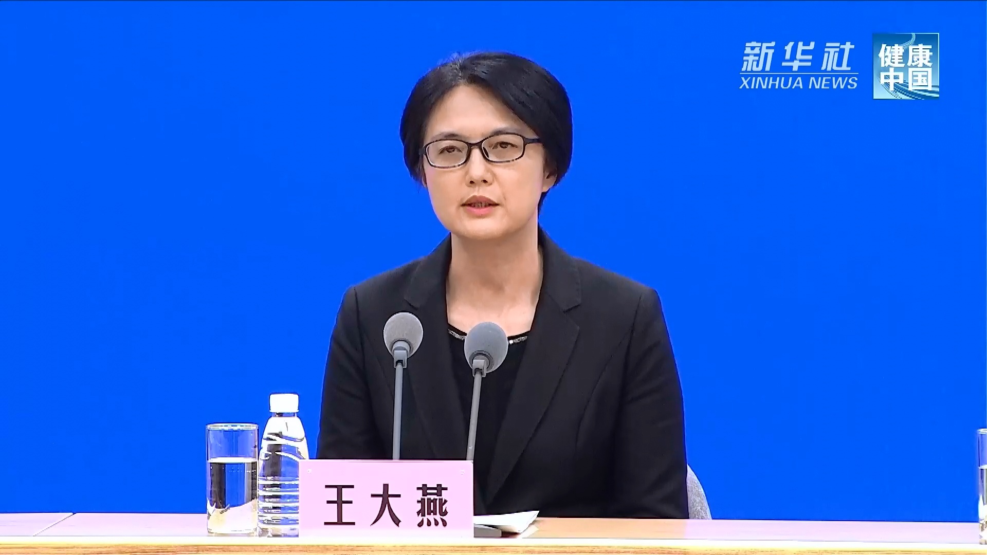 中國疾控中心病毒病預防控制所國家流感中心主任王大燕說明近期流感、病毒傳播趨勢。圖/取自新華社