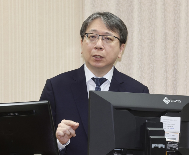 蔡明彥表示，這次中共軍演目的意圖宣示北京對台海局勢有絕對主控權。圖/中央社