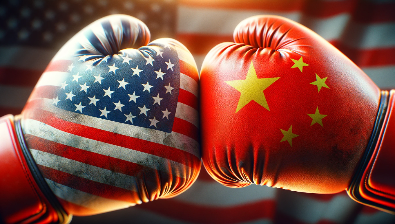 中美關稅大戰美國總統川普表示可以協商，中方也表示應該追求共贏。圖/AI生成示意圖