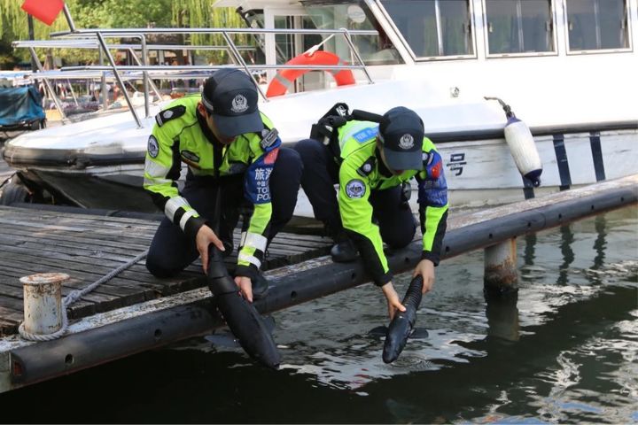 西湖「機器魚」能撈手機？其實是個美麗的誤會