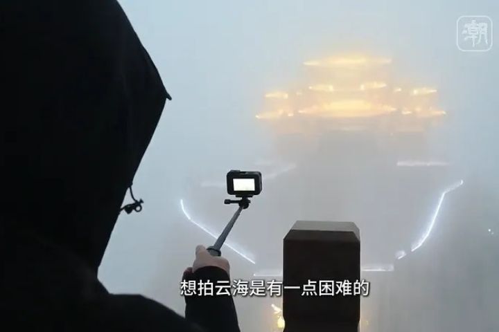 李思辰這次因雲海觀察員徵選意外爆紅,也讓他開始思考未來是否能走上內容創作者這條路。圖/取自潮新聞