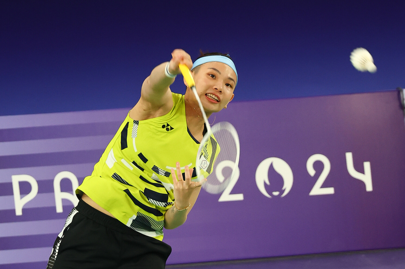 羽球天后戴資穎參加完巴黎奧運，將結束運動員生涯。圖/中央社