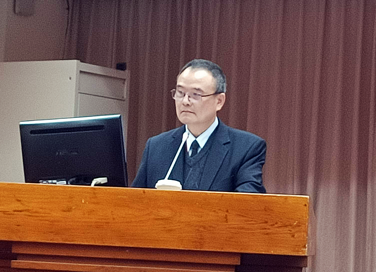 故宮博物院院長蕭宗煌。 圖/簡立欣攝影