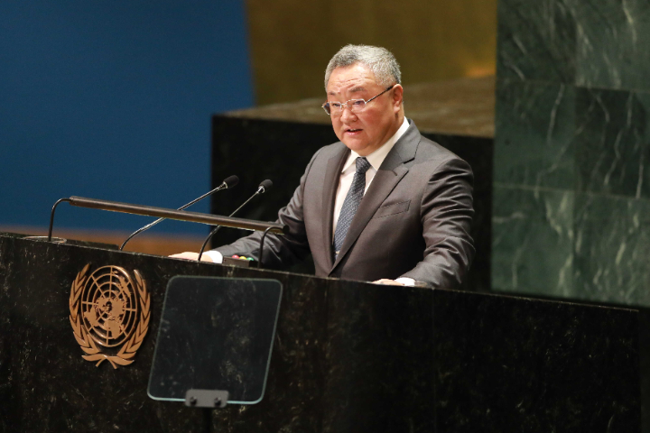 大陸常駐聯合國代表傅聰稱，日本沒資格要求成為安理會常任理事國。圖/取自大陸常駐聯合國代表團官網