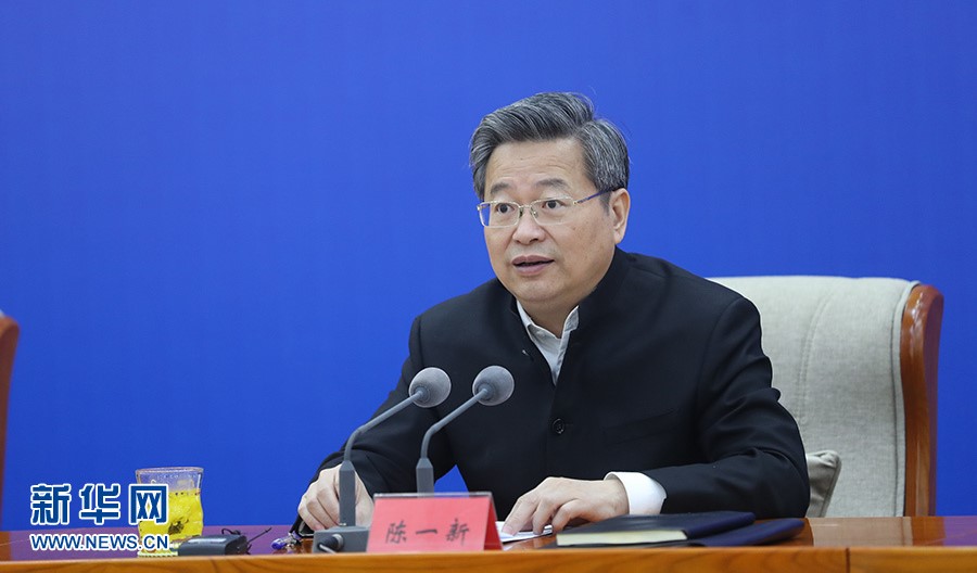 大陸國安部周二披露一起間諜案細節，不過，當局並未公開事發時間、地點以及涉案者姓名等具體信息，引起輿論質疑。圖為國安部部長陳一新。圖／新華社