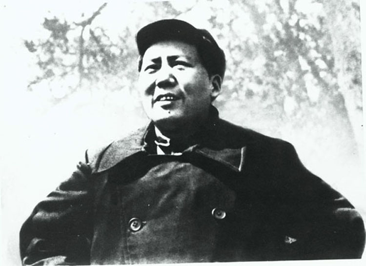 1940年代的毛澤東。圖/取自新華社