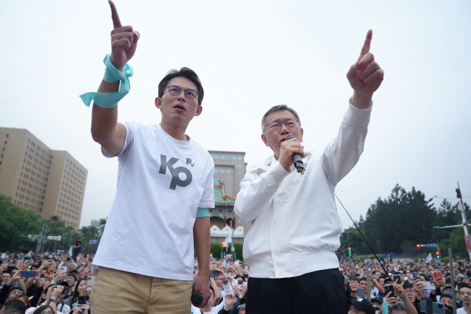 329凱道集結8萬人　黃國昌：目標是2028政黨輪替 