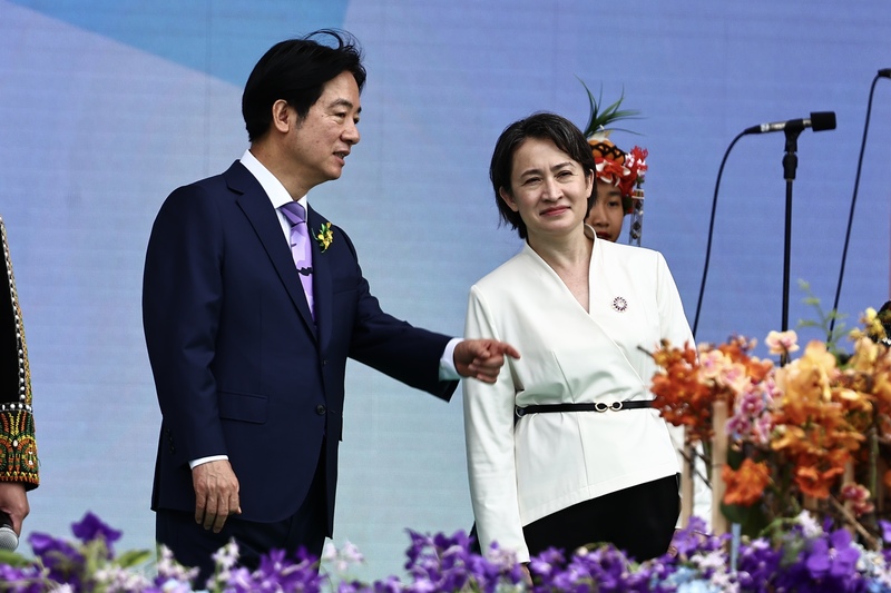 賴清德總統在就職演說中提到威懾戰略，顯示或威脅使用武力以迫使對方屈服的軍事戰略。圖/中央社