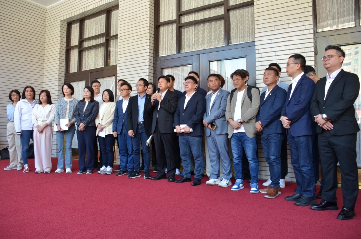 國會改革五法立院周五表決，國民黨團排班守議場確保議程順利進行。圖/林睿康攝