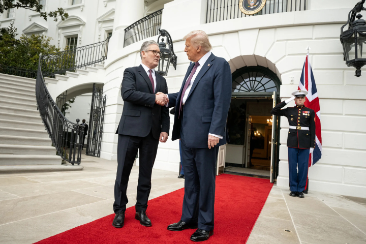 施凱爾過去一直把自己與川普的關係視為他首相任期的重要成果之一。圖/取自白宮官網