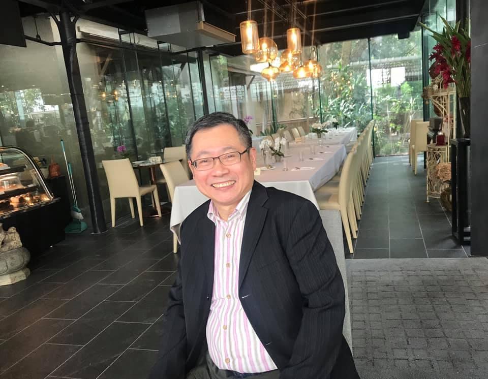 圖為前綠委、雲豹能源前董事長賴勁麟。圖/取自台灣服務業發展協會臉書