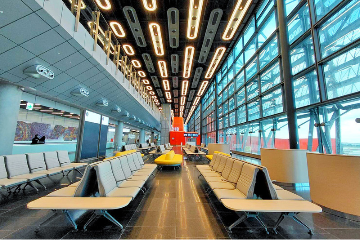 桃機三航廈北登機廊廳今試營運！打卡「挑高13米候機空間」　旅客讚台灣驕傲