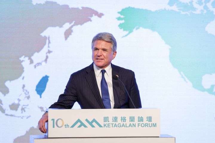「凱達格蘭論壇:2026印太安全對話」4日在台北君悅酒店舉行,邀請美國聯邦眾院外交委員會榮譽主席麥考爾進行開幕專題演講。圖/中央社