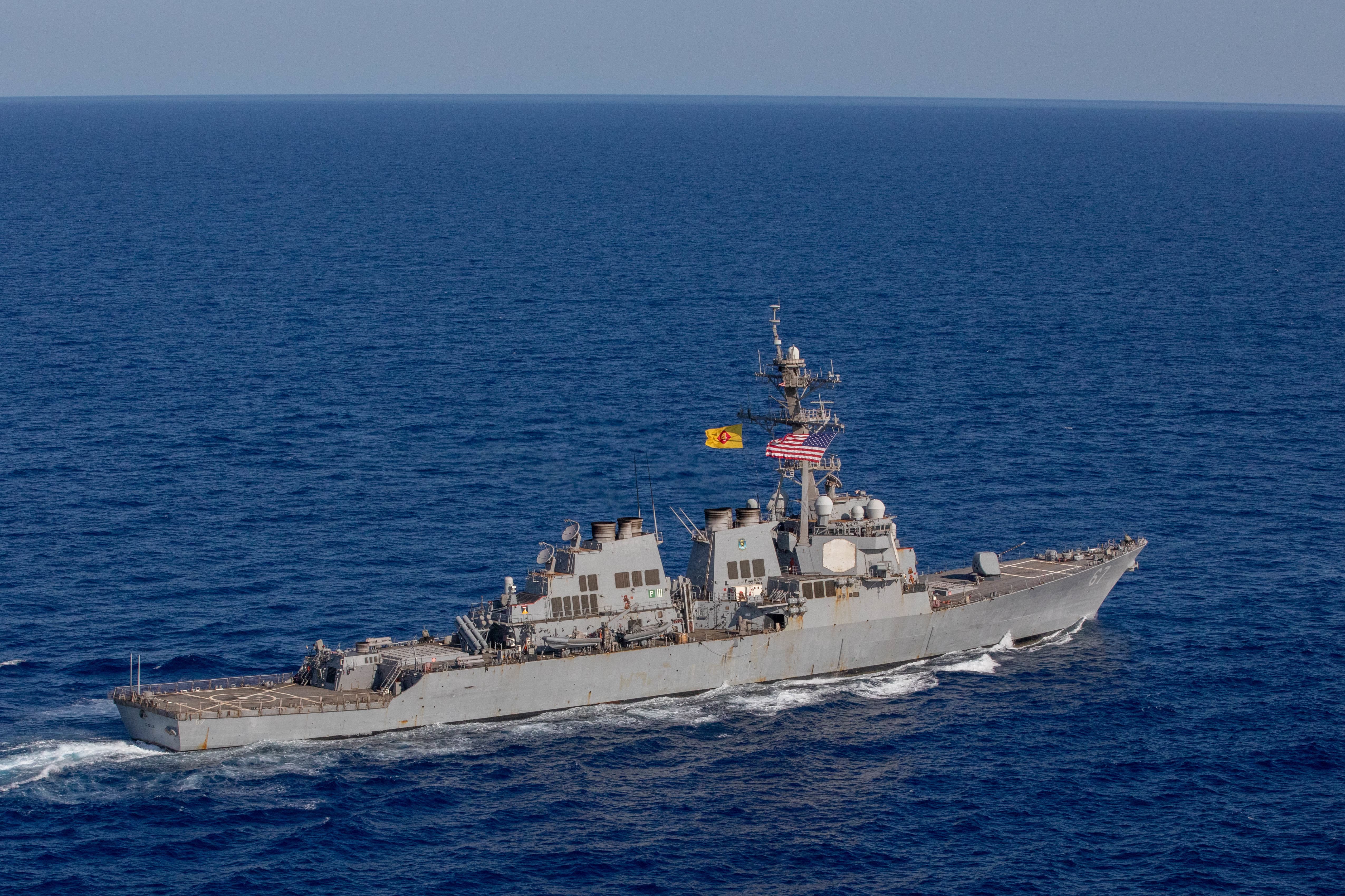 美軍的神盾艦,台灣海軍未來將打造屬於自己的神盾驅逐艦。圖/取自US Navy