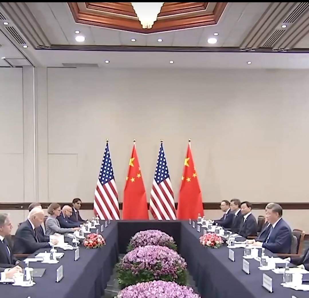 祕魯拜習會台灣時間17日5時舉行，美中對台灣問題的關注焦點不同。圖/取自央視新聞