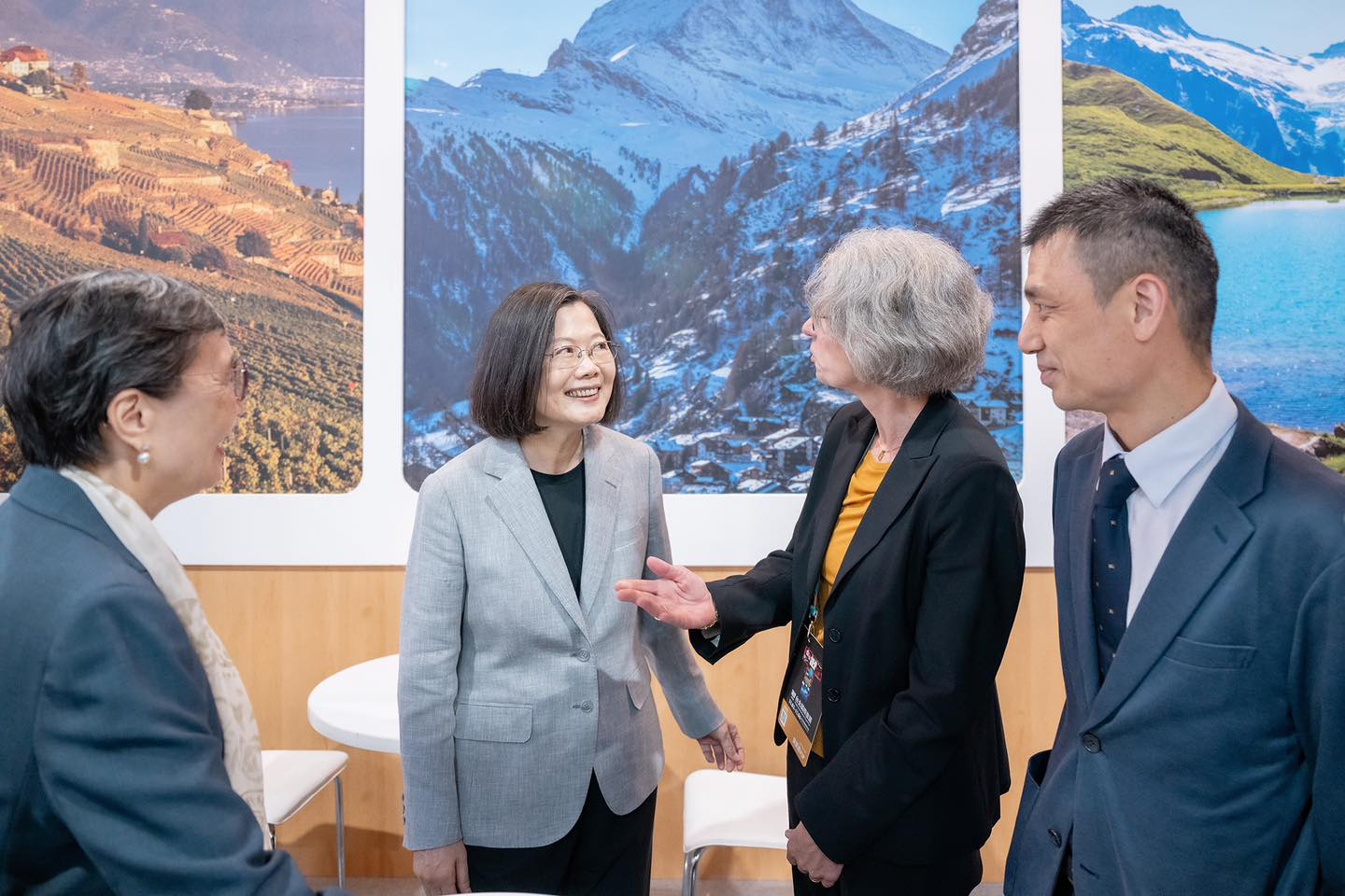 蔡英文：2024選擇有價值的賴蕭配