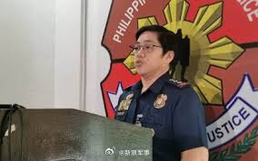 菲律賓警察總署發言人談案情最新進度。圖／取自紅星新聞