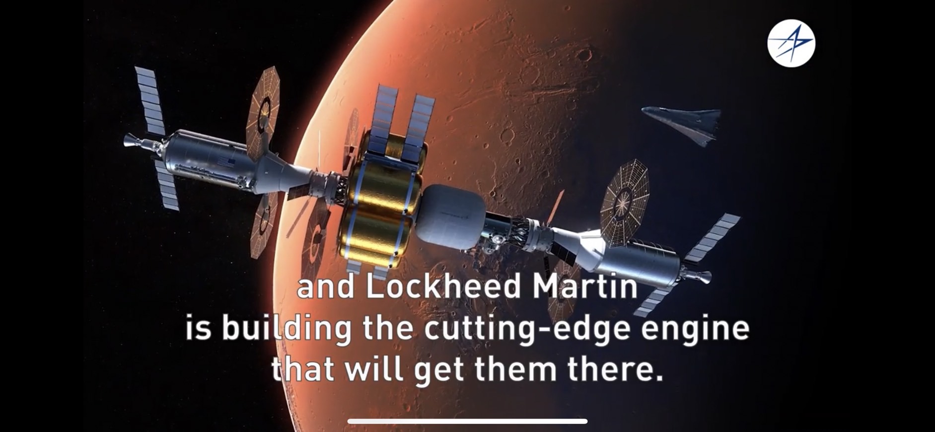 洛克希德馬丁官網上的宣導影片截圖。圖/取自洛克希德馬丁官網