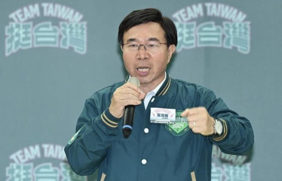 張茂楠嘲諷民眾黨失言。圖/取自張茂楠臉書