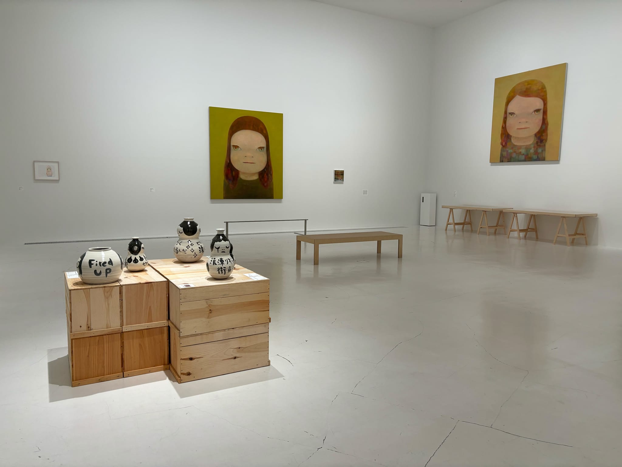 奈良美智青森展覽，收錄台灣風景攝影作品。圖/翻攝自奈良美智特展臉書。