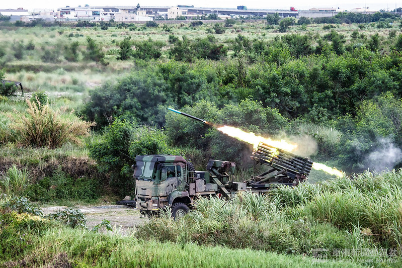 蔡總統暗示國軍已具備攔截共軍東風17飛彈的能力。（圖/取自軍聞社）