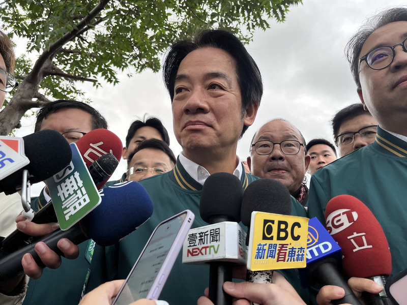 美方學者呼籲賴清德若當選，應凍結台獨黨綱。圖/中央社