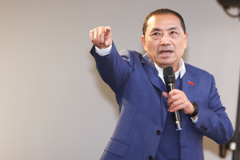 國民黨總統候選人侯友宜21日呼籲對岸，盡速在ECFA爭議架構中進行協商。 中央社