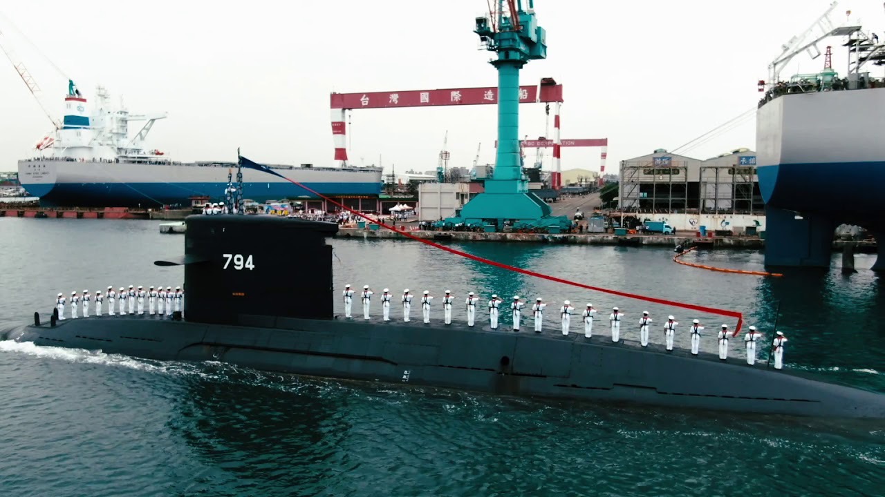 劍龍級潛艦海虎軍艦。圖/取自You Tube 截圖