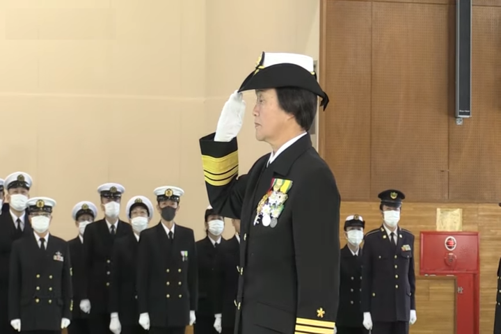 近藤奈津枝上周六在青森就職。圖/取自時事通訊社官方《YouTube》頻道
